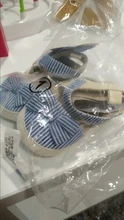 Zapatos de verano para niños y recién nacidos, zapatillas de cuna suaves para bebés, antideslizante con lazo a rayas, 0 a 18 m, 2019