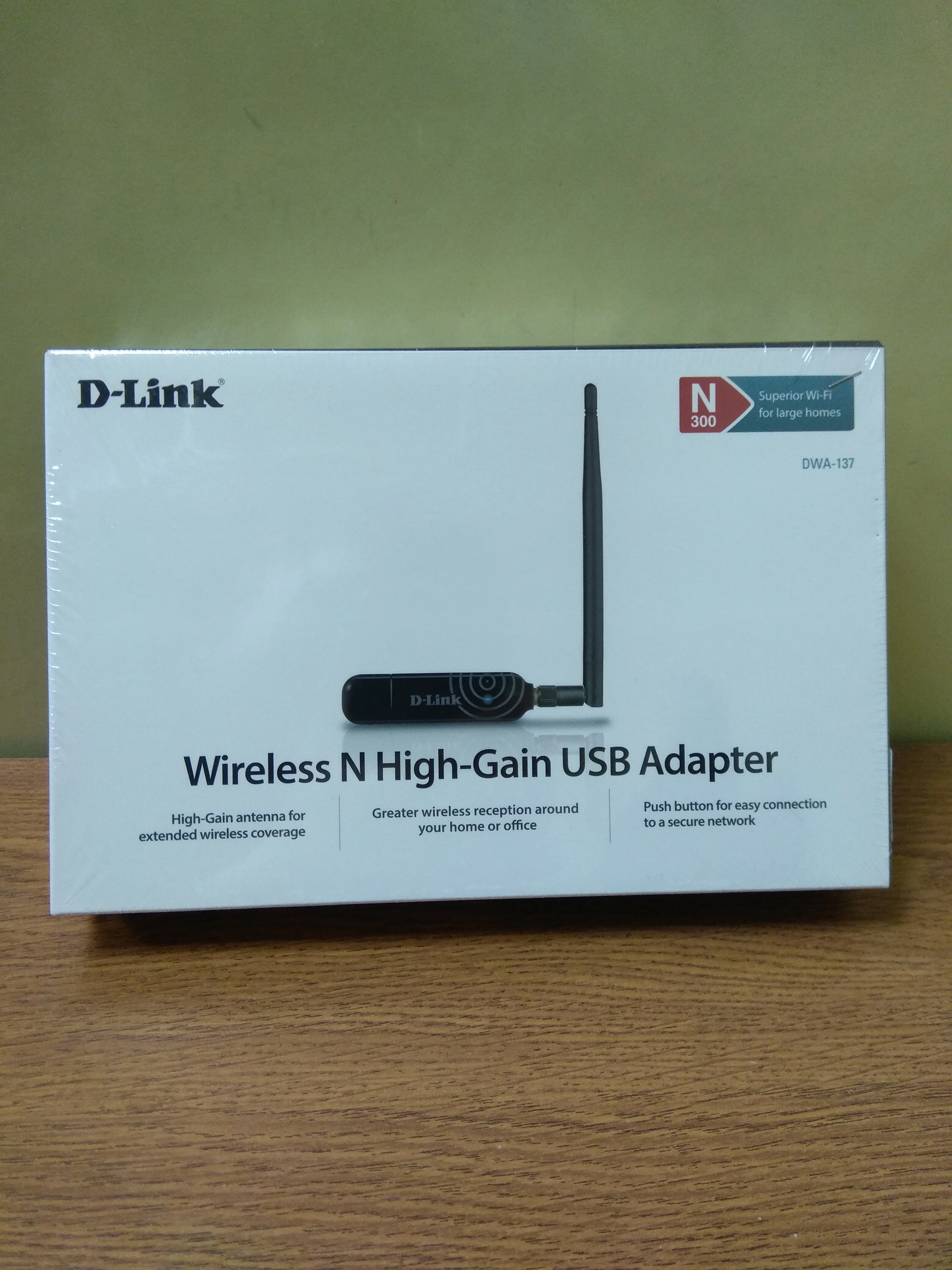 Сетевая карта D-Link DWA-137 /A1B Wireless N High-Gain USB Adapter (802.11b/g/n 300Mbps 5dBi) | Компьютеры и офис
