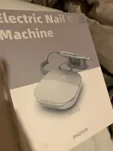 Nuevo diseño de lijadora eléctrica de uñas, 35000 RPM, máquina de manicura de Metal con pantalla HD, equipo de arte de uñas