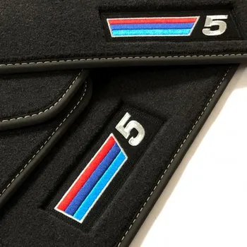 

BMW 5 Series F10 Restyling saloon mats (2013 - 2017) Velour M Competition
