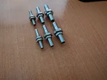 Coupler-Connector-Adapter Pipe-Fitting Hose Barb Bulkhead 304-Stainless-Steel 12mm Barbed-Tube