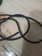 Tirachinas de goma elástica para exteriores, 1m, banda de reemplazo elástica de látex Natural para catapultas, 1,7x4,5mm