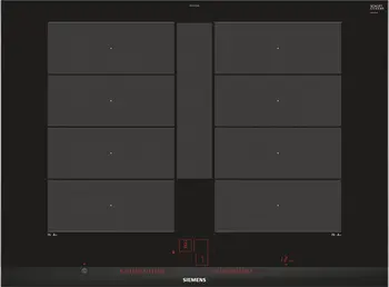 

SIEMENS ex75lye4 induction plate black color, 2 zones, 71 cm