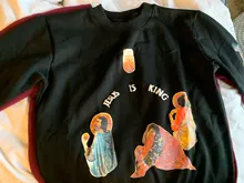 Ye must be Born again-Sudadera con capucha CPFM XYZ para niños, suéteres transparentes, sudaderas de tamaño asiático Kanye West, jerséis de alta calidad