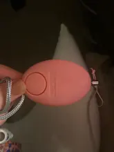 Alarma de autodefensa con forma de huevo para niña y mujer, alerta de protección de seguridad Personal, llavero de alarma de emergencia, 120dB