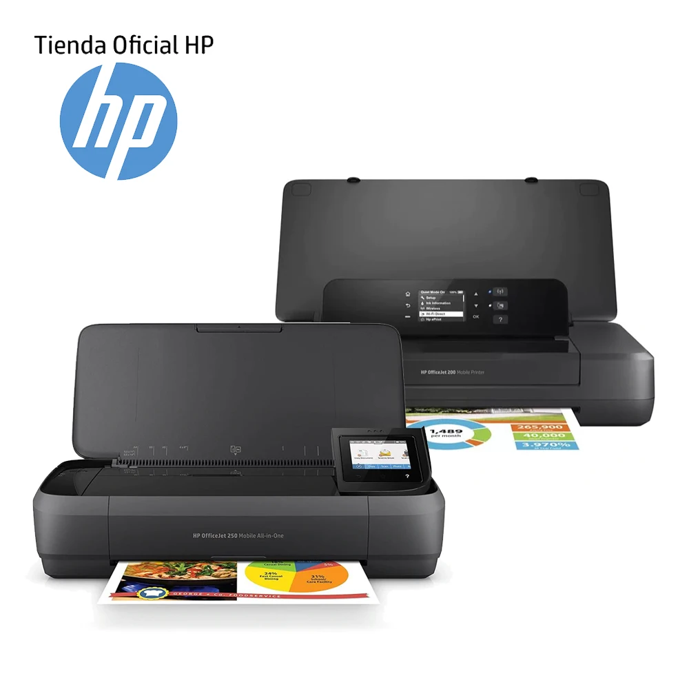 Impresora portátil HP OfficeJet 200(CZ993A) Wi Fi, USB, Impresión móvil, 20  ppm, 4800x1200 ppp, b/n, Color|Impresoras| - AliExpress