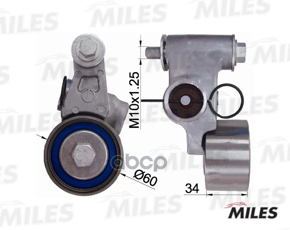 Натяжитель Ремня Грм Subaru Legacy/Forester 1.6-2.0 96- Miles Ag01001 Miles арт. AG01001