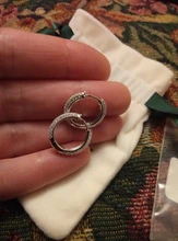 Hoop-Earrings Jewelry Ear-Hoops Wedding-Engagement 925-Sterling-Silver Bamoer Women Luxury