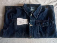 Jeans Jacket Slim-Fit Plus-Size Breasted Autumn Men Casual Cotton Lapel Solid M-4XL Quality