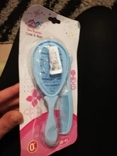 Baby Comb Brush Massage Bathing Soft-Bristle Safe-Head Round-Tip Nursing-Supplies 1set