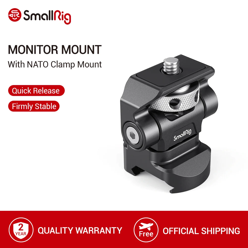 Регулируемое крепление для монитора SmallRig вертлюг и наклон NATO
