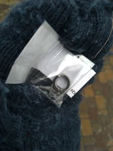 DreamBell hombres pendientes de Clip pendientes largos aretes pendientes moda Hiphop estilo Rock hipoalergénico en forma de cruz de acero de titanio Clip de oreja aretes Accesorios