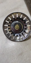 Leach Basket Strainer STOPPER-FILTER Sink Waste-Plug Water-Basin Stainless-Steel Kitchen