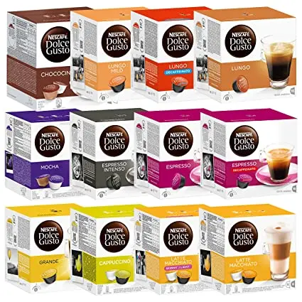 NESCAFÉ Dolce Pack de 3 paquetes cápsulas de Café|Conjuntos de utensilios de café| AliExpress