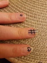 Pincel de dibujo delineador Kolinksy para uñas, accesorios de manicura Nail Art, pincel acrílico de cristal, delgado, de dos caras para pintar franjas de flores, 3 unidades por juego