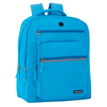 

Backpack double computer Perona Friday Blue 44cm customizable