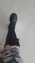 Alto rodilla botas de Pu tacones altos para las mujeres zapatos de moda 2020 primavera otoño zapatos de mujer de talla grande 35-43
