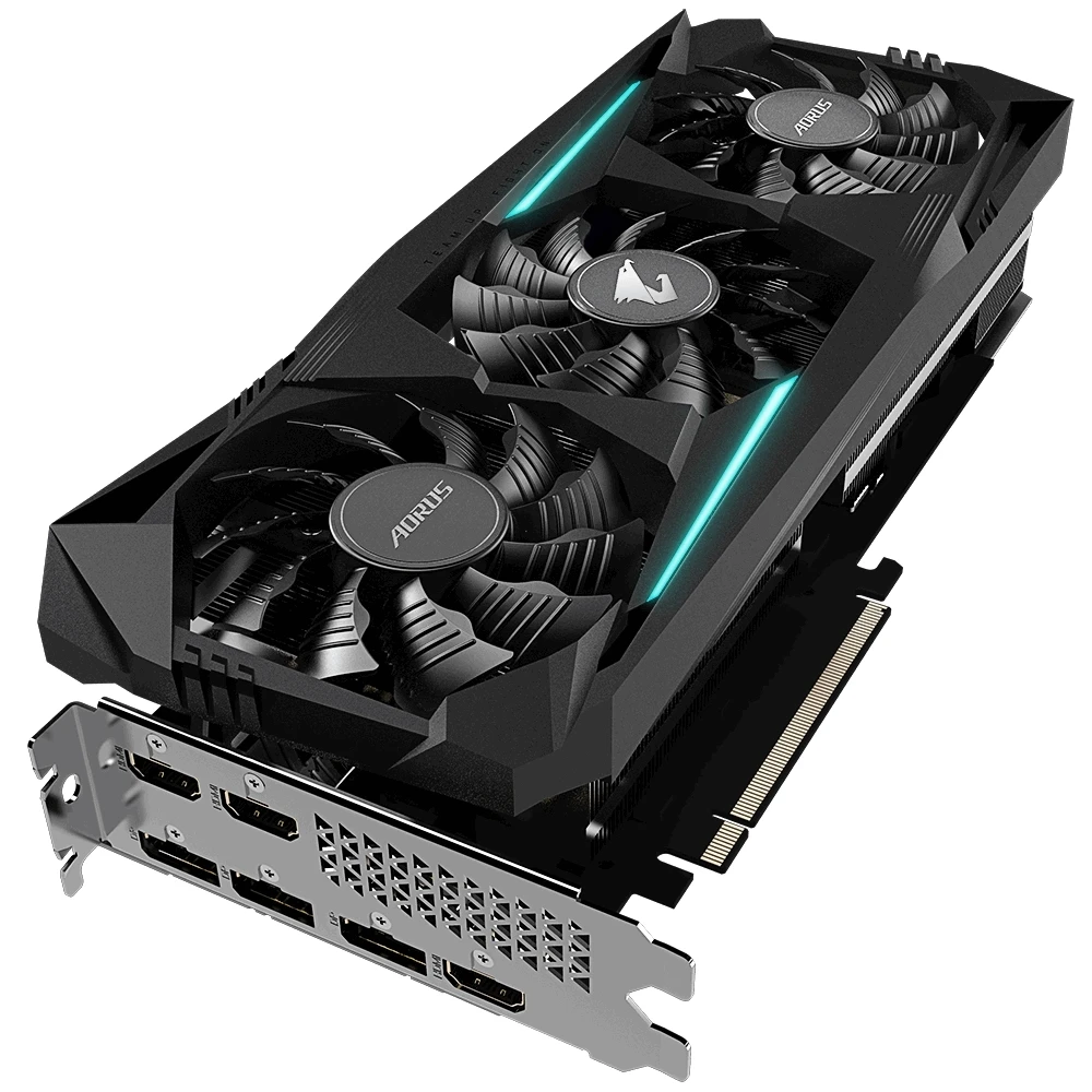 Видеокарта Gigabyte AORUS AMD Radeon RX 5700XT 2010MHz 8192MB 14000MHz 256 bit RTL [GV-R57XTAORUS-8GD]