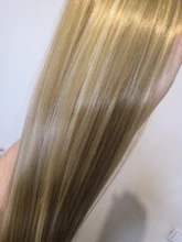 Leeons 16 colores 16 clips largo recto sintético Clips de extensiones de cabello en Alta Temperatura de fibra negro marrón peluca