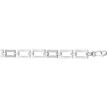 

Sokolov bracelet with 60 cubic zirconia Silver