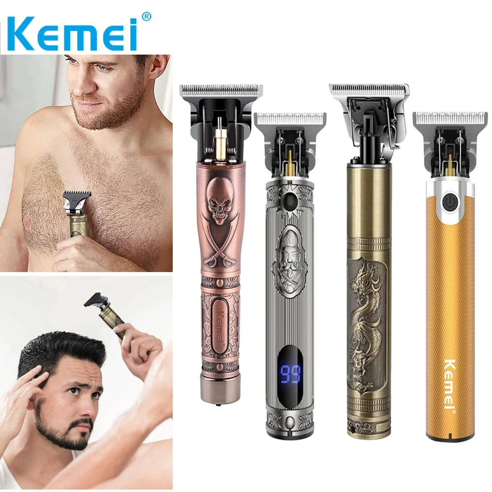 Kemei hair cutting machine revised to outliner trimmer clippers men Professional beard electric clipper barbe | Бытовая техника