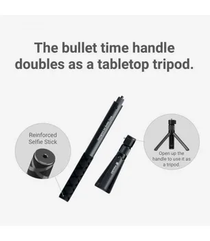 

INSTA 360 KIT BULLET TIME BUNDLE SELFIE + X ONE and ONE tripod