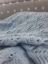 Mantas de algodón de punto para bebé, ropa de cama para recién nacido, manta para cochecito, suave, envolvente, multiusos