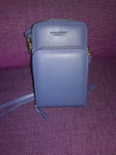 Baellerry-cartera de piel para mujer, cartera femenina de gran capacidad con cremallera, bolso para teléfono móvil, tarjetero, 2021