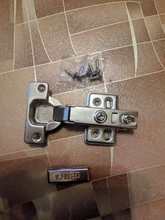 NAIERDI-bisagra hidráulica de hierro sin óxido, amortiguador de núcleo de hierro, bisagras de armario, bisagras de puerta de armario, Hardware de Cierre Suave