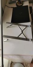 GOOJODOQ-Soporte para ordenador portátil, soporte de aleación de aluminio plegable, para Notebook, MacBook Pro y tableta