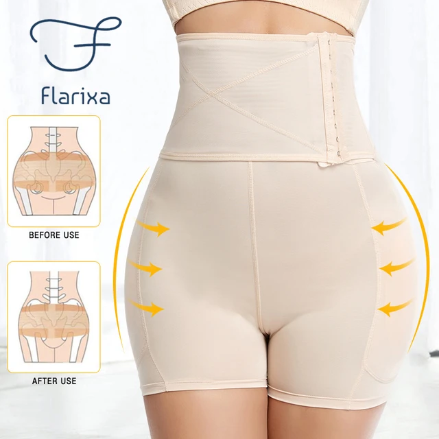 Flarixa Plus Size Body Shapers Women High Waist Belly Control Pants  Postpartum Flat Belly Shaping Panties Slimming Underwear 3XL - AliExpress