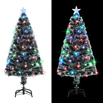 

Artificial Christmas tree and support/LED 120 cm 135 branches