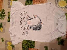 Erizo con diente de león Kawaii para niña, Ropa para bebé de 0 a 24 meses, monos Harajuku para bebé, Pelele de dibujos animados para recién nacido, Ropa para bebé