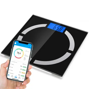 

Bluetooth smart bathroom scale with APP up to 8 profiles 7hSevenOn Home