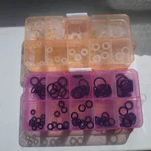 Grosor 1,5/2/2,5/3/1,8/2,65mm O anillos de goma O sello de anillo NBR de O-anillos de nitrilo lavadora o-anillo surtido conjunto Kit de caja