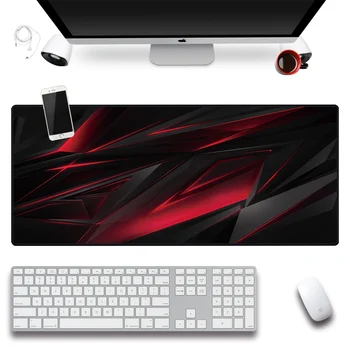 

Under-X 70x30 Black-Red Abstract Gamer Player Mouse Pad