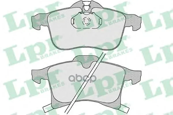 Колодки Тормозные Opel Astra G/H/Zafira A Передние Lpr 05p1197 Lpr арт. 05P1197