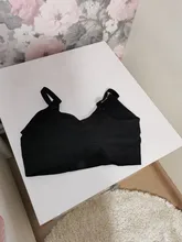 Sujetador deportivo sin costuras para mujer, Top de Fitness para Yoga, Copa A-D, negro y blanco, Top corto de gimnasia para correr