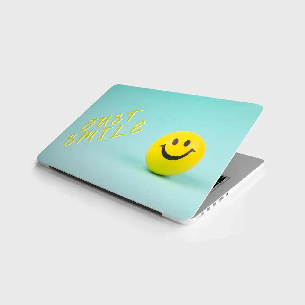 Универсальная 3D наклейка Master Just Smile Виниловая для ноутбука 10 12 13 14 15 4 6 16 17 19 дюймов
