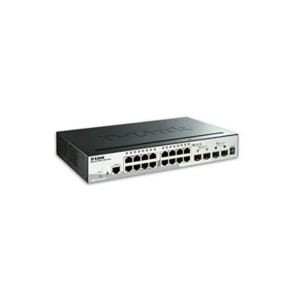 Шкаф переключатель D-Link DGS-1510-20 20 пуэр RJ45 76 Гбит/с SFP
