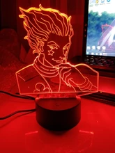 Night-Lamp Bedroom Decor Manga Gift Anime Hunter-X-Hunter Kids Child for 3d