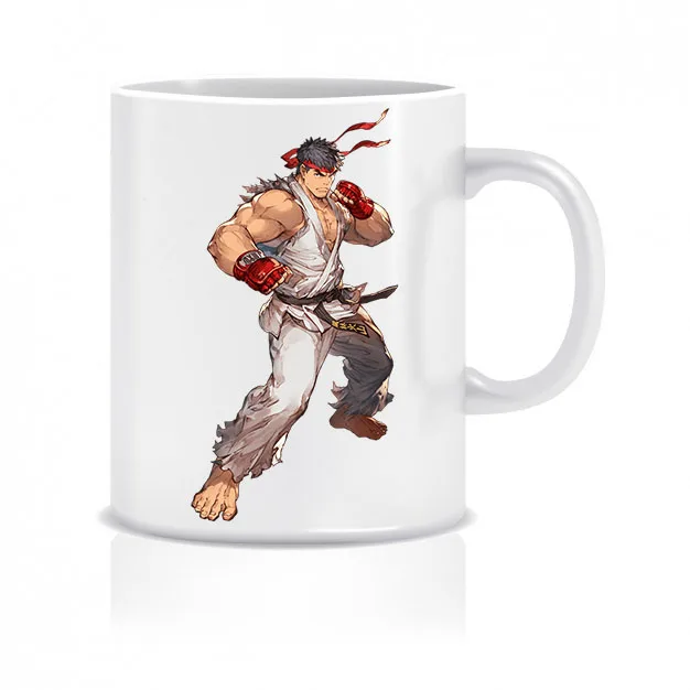 Street Fighter/серия кружка Super Street Fighter - Цвет: Ryu4