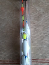 Flotador de pesca compuesto de plástico Nano, Bobbers, bola rodante, gran visibilidad, accesorios aparejos, 3 unids/lote