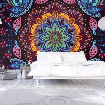 

Wall mural-Colorful kaleidoscope - 350x245 cm