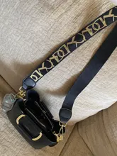 Bolso de lujo de un solo hombro para mujer, bandolera de Cuero de calidad PU, informal, clásico, a la moda, 2021