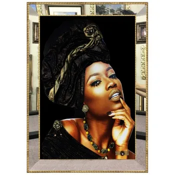 

Luxury Mirror Framed Digital Canvas Painting 70 * 100 cm