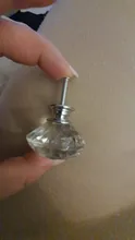 Wardrobe Handles Hardware Drawer Pull Cupboard Glass-Knobs Cabinet-Door Crystal Diamond-Shape
