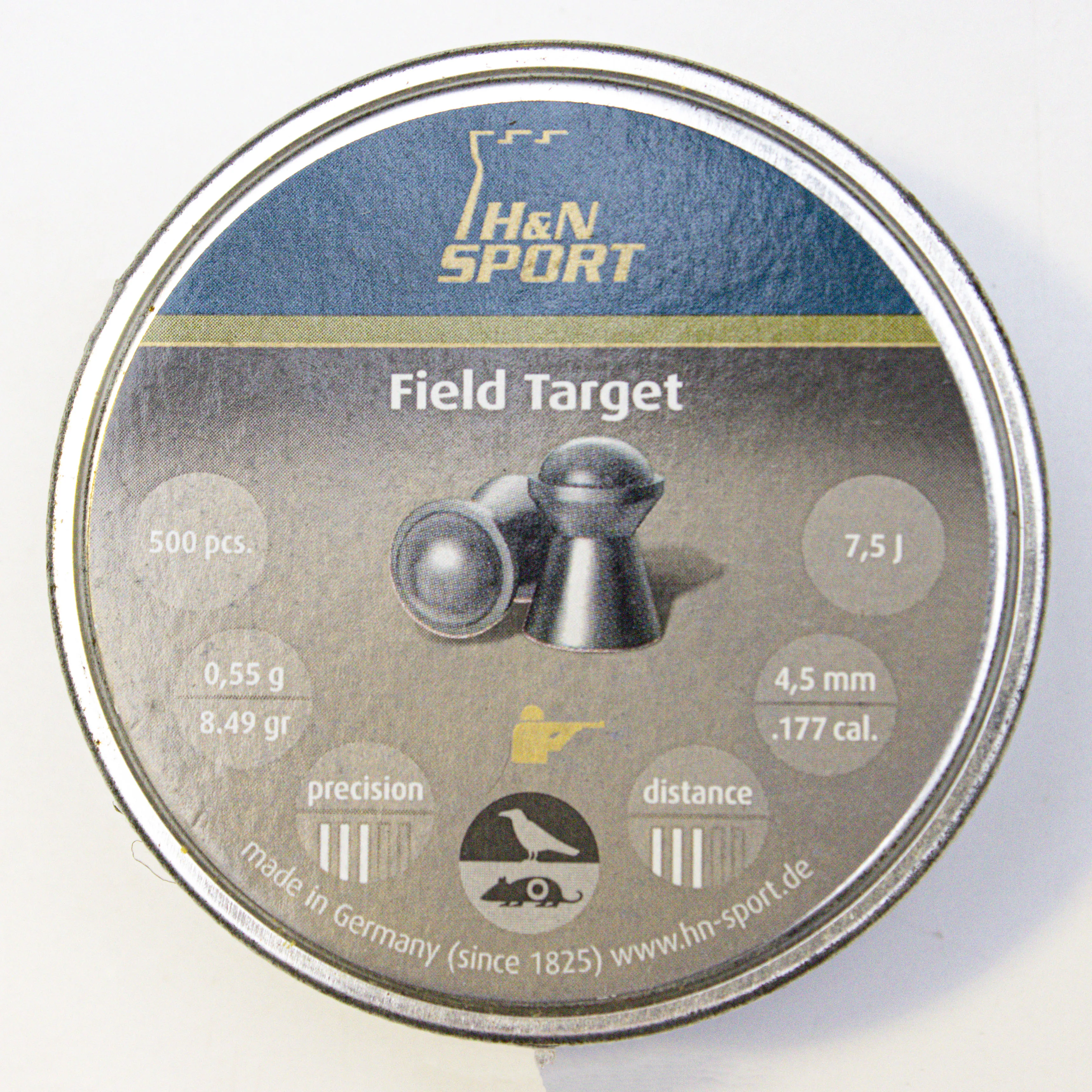 Пульки &quotH&ampN&quot Field Target 4 5мм. (500шт) 0 55гр. |