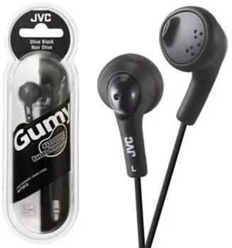 

JVC EARPHONE F160 GUMY BLACK
