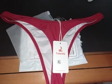 Gran oferta colorido Lunamy Bikini tangas Sexy traje de baño mujeres traje de baño Top de Bikini T-brasileño piscina Tanga chica